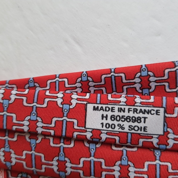 Hermes Silk Tie - Picture 4 of 5